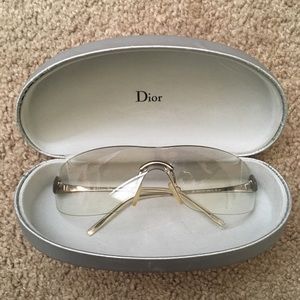 dior clear sunglasses